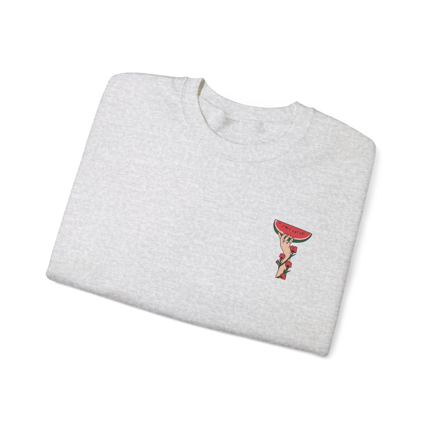 'Palestine' Letters | Watermelon Crewneck