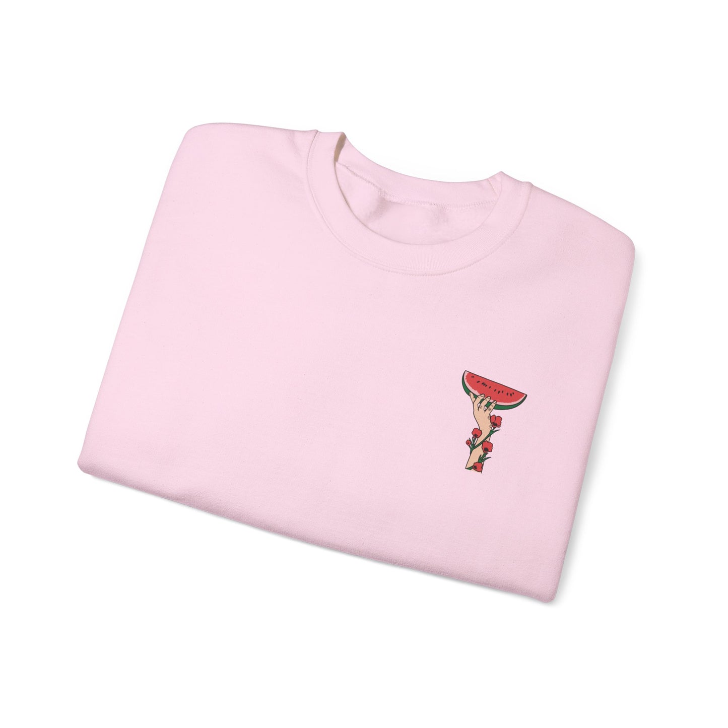 'Palestine' Letters | Watermelon Crewneck