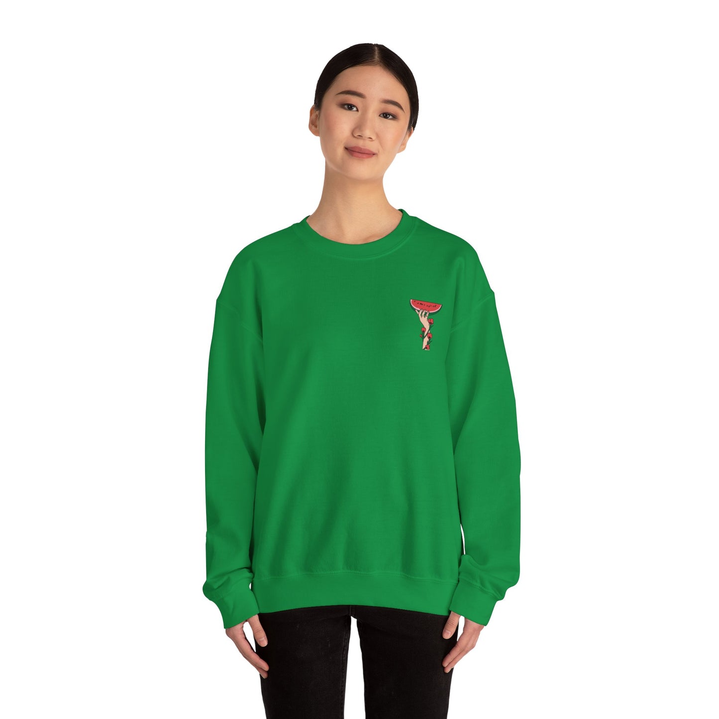 'Palestine' Letters | Watermelon Crewneck