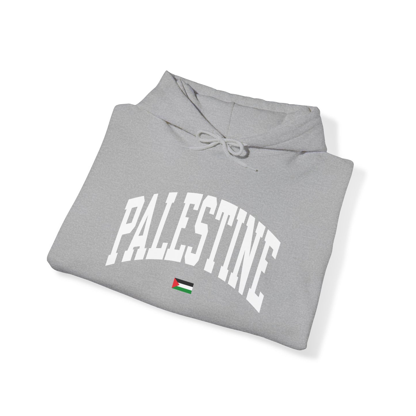 Palestine Sweatshirt | Curved 'Palestine' Design