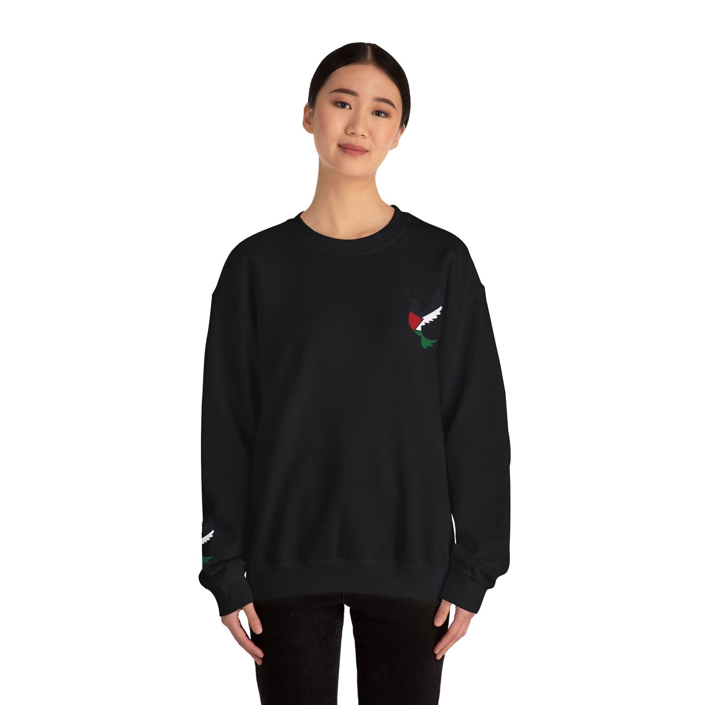 Palestine Freedom Hoodie | Activist Sweatshirt | Solidarity Gift | Bird Symbol of Hope for Palestinians