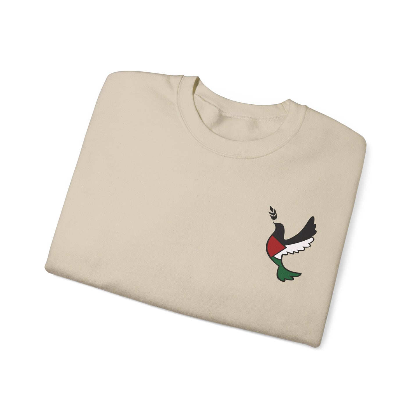 Palestine Freedom Hoodie | Activist Sweatshirt | Solidarity Gift | Bird Symbol of Hope for Palestinians