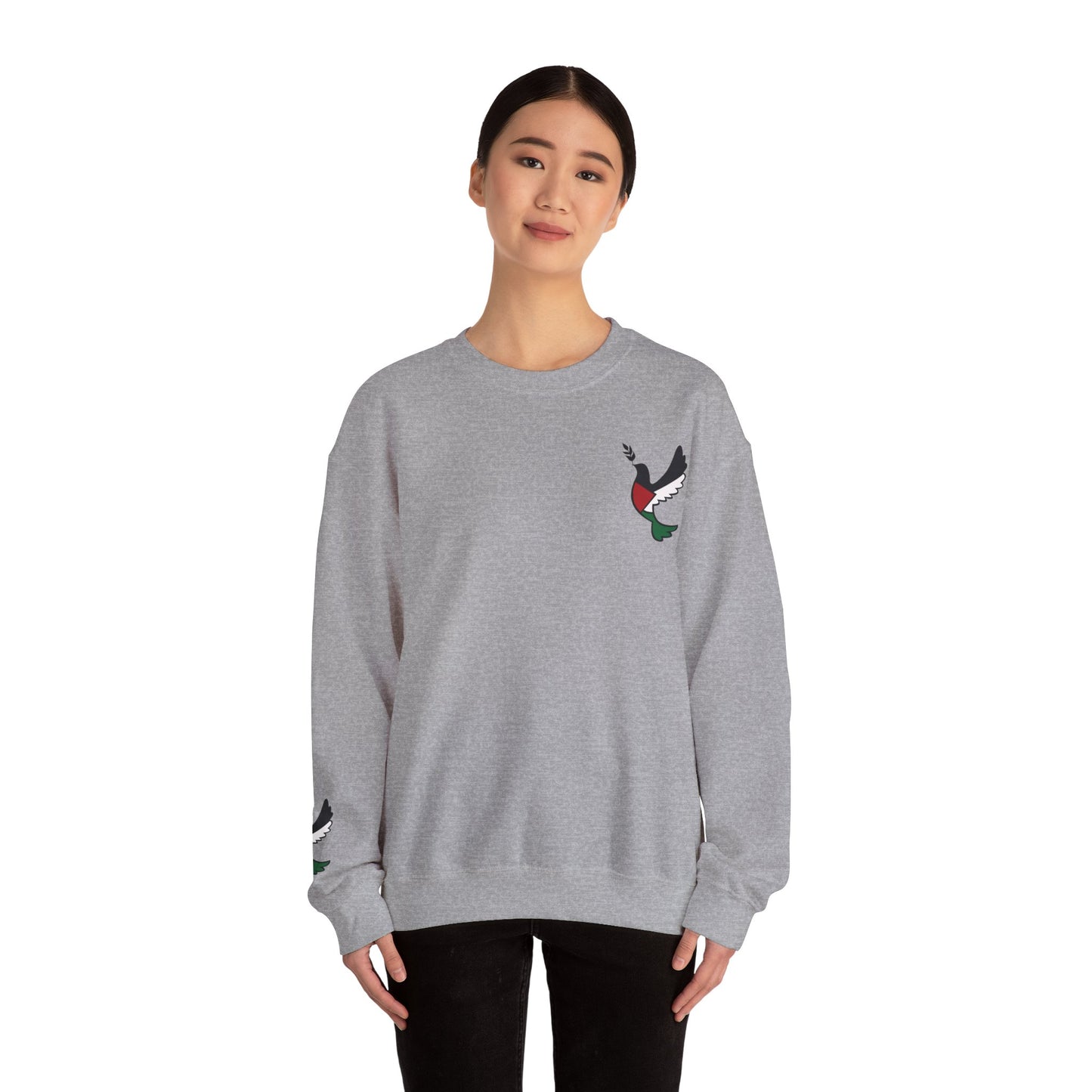 Palestine Freedom Hoodie | Activist Sweatshirt | Solidarity Gift | Bird Symbol of Hope for Palestinians