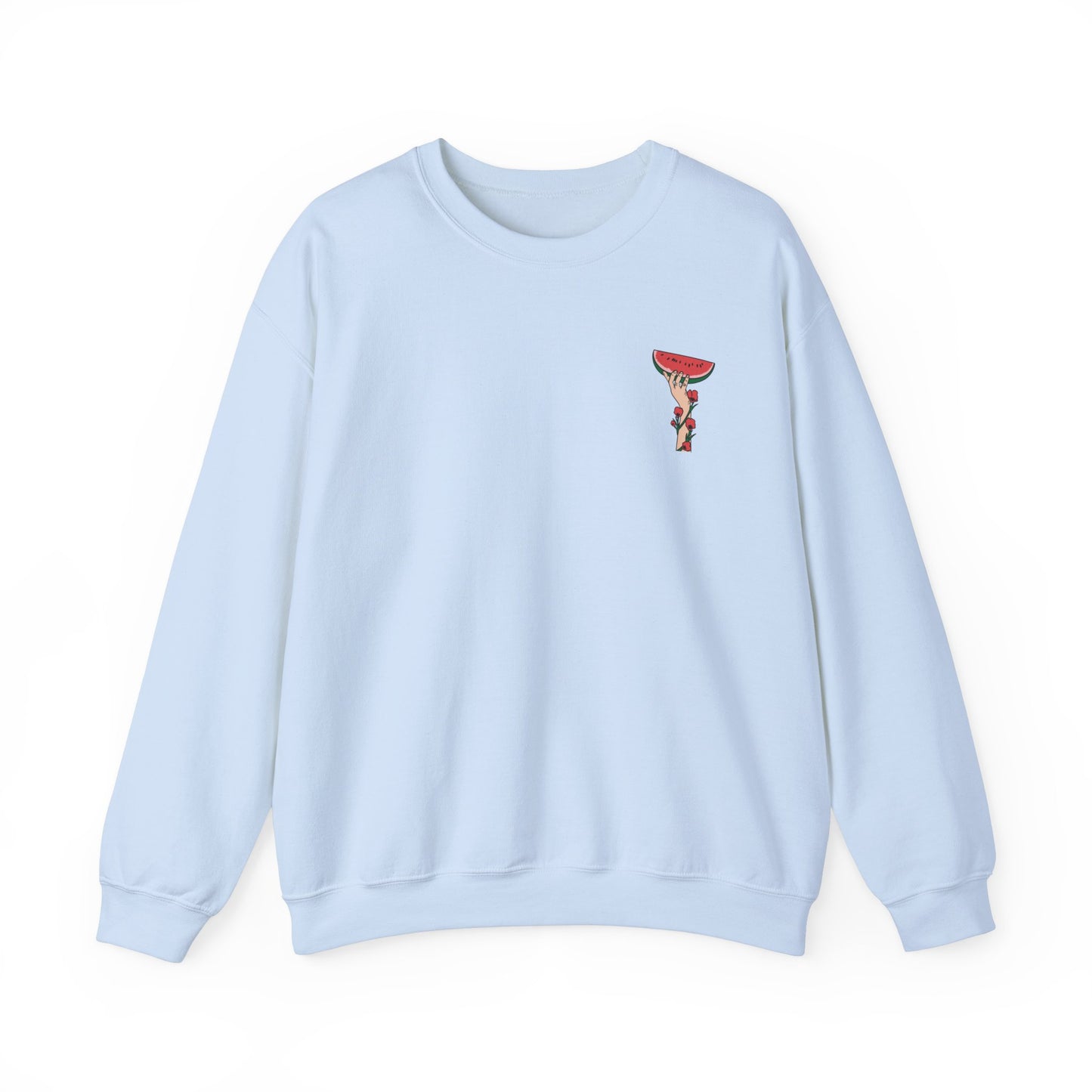 'Palestine' Letters | Watermelon Crewneck