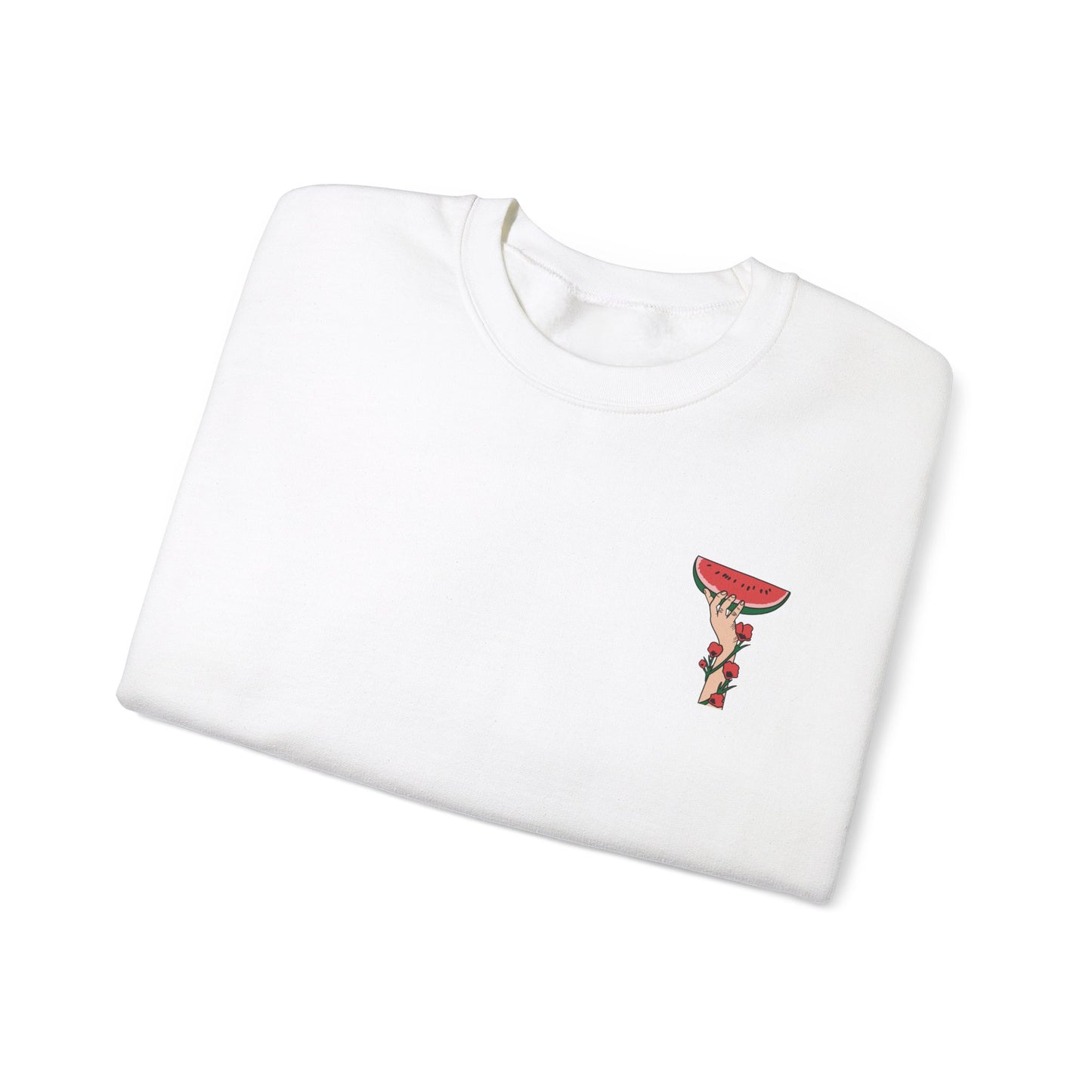 'Palestine' Letters | Watermelon Crewneck