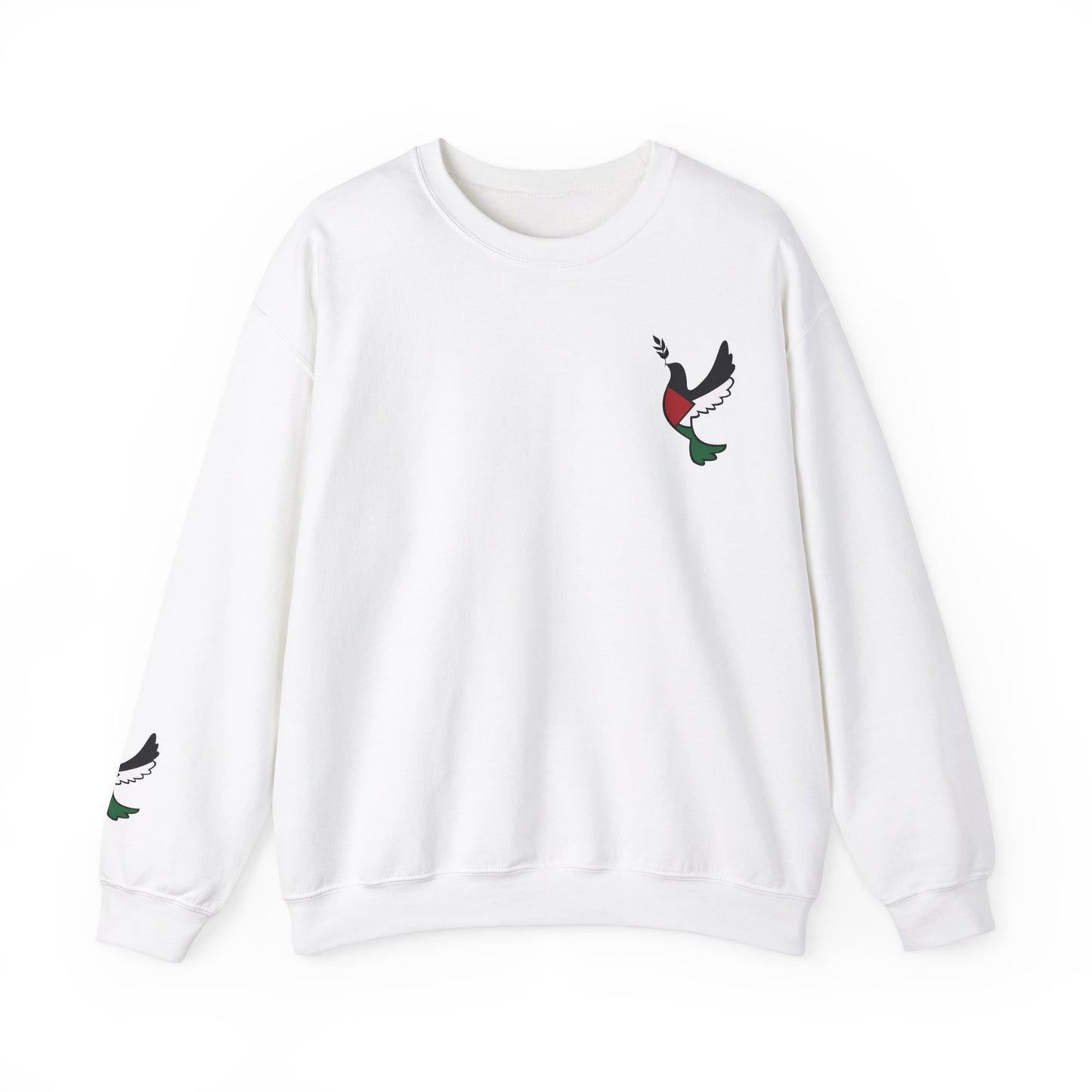 Palestine Freedom Hoodie | Activist Sweatshirt | Solidarity Gift | Bird Symbol of Hope for Palestinians