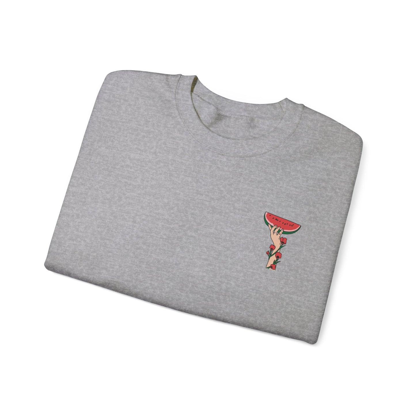 'Palestine' Letters | Watermelon Crewneck