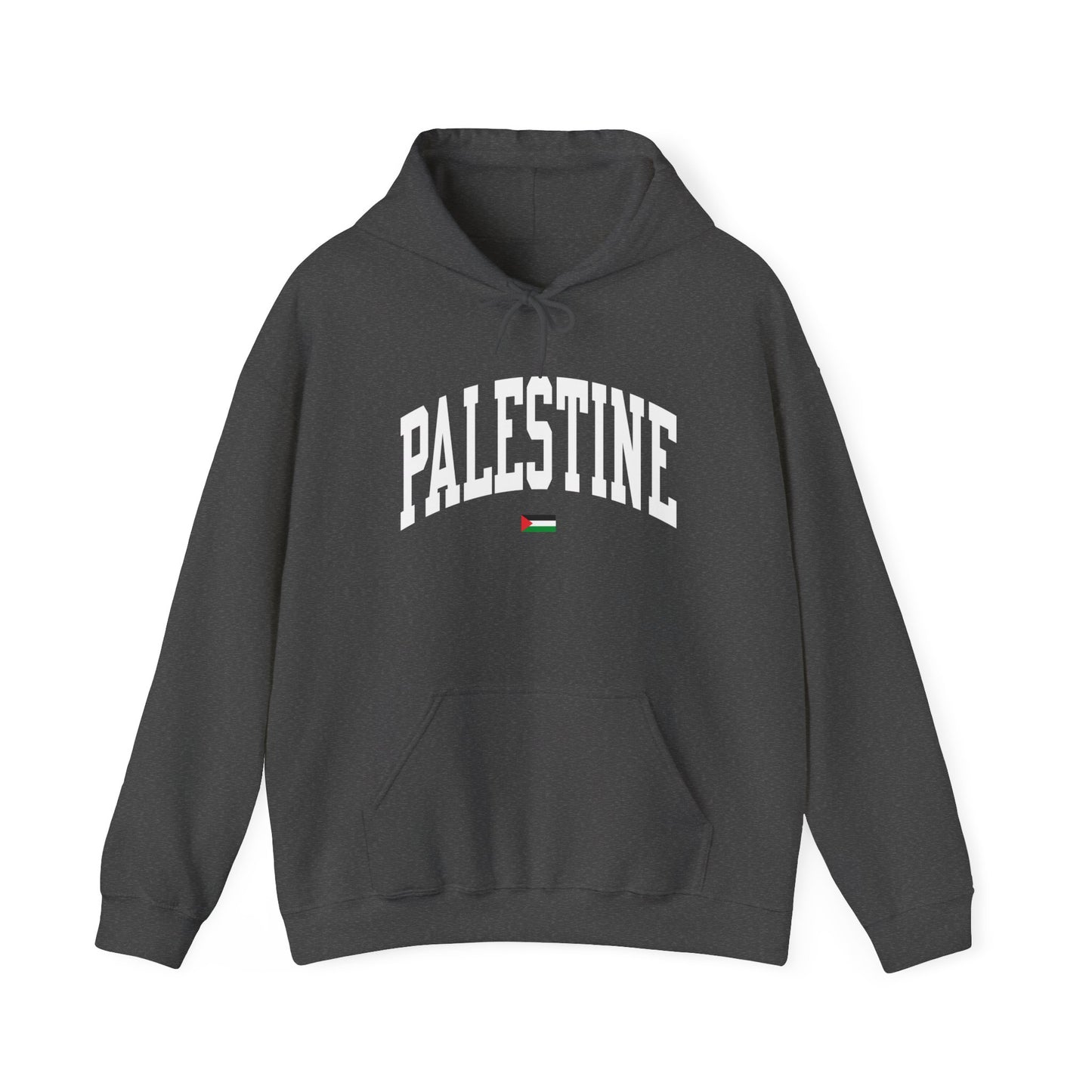 Palestine Sweatshirt | Curved 'Palestine' Design