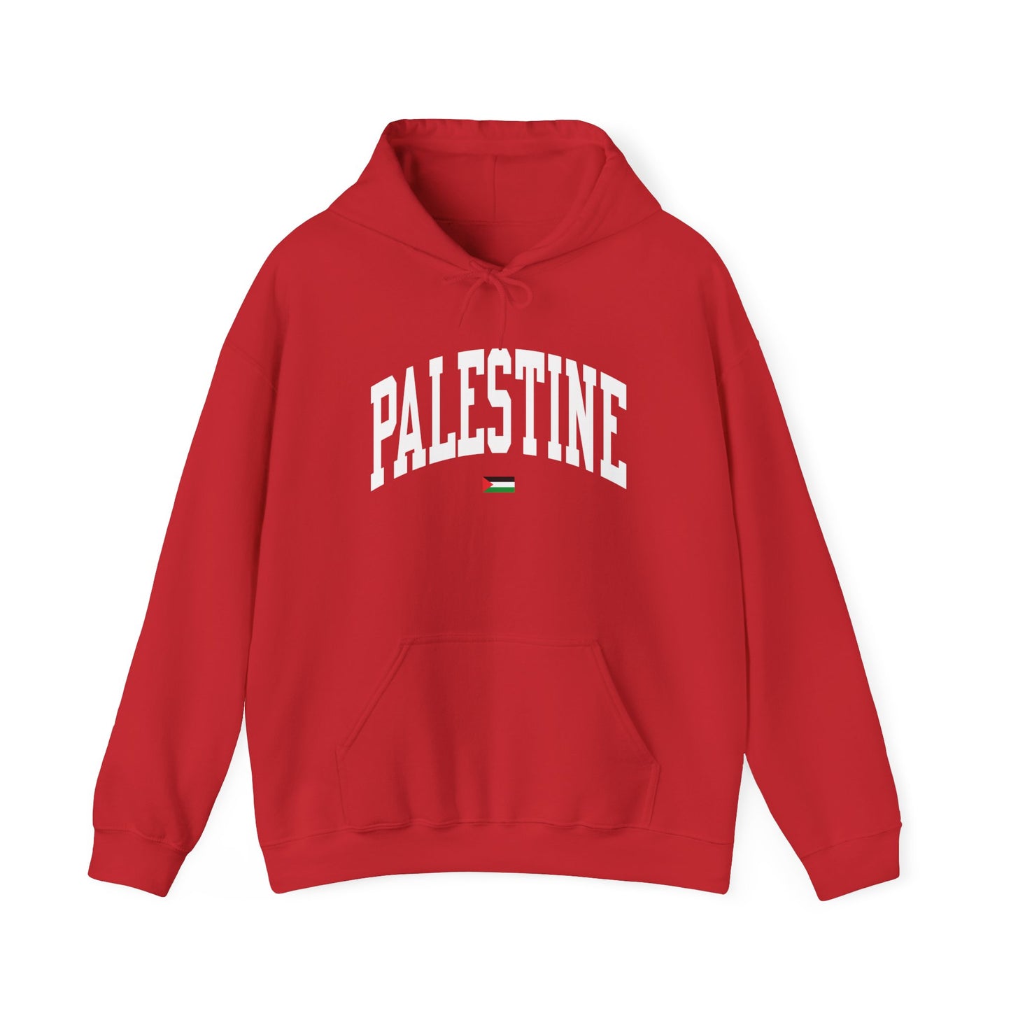 Palestine Sweatshirt | Curved 'Palestine' Design