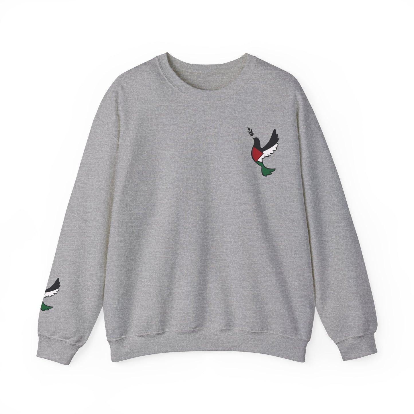 Palestine Freedom Hoodie | Activist Sweatshirt | Solidarity Gift | Bird Symbol of Hope for Palestinians