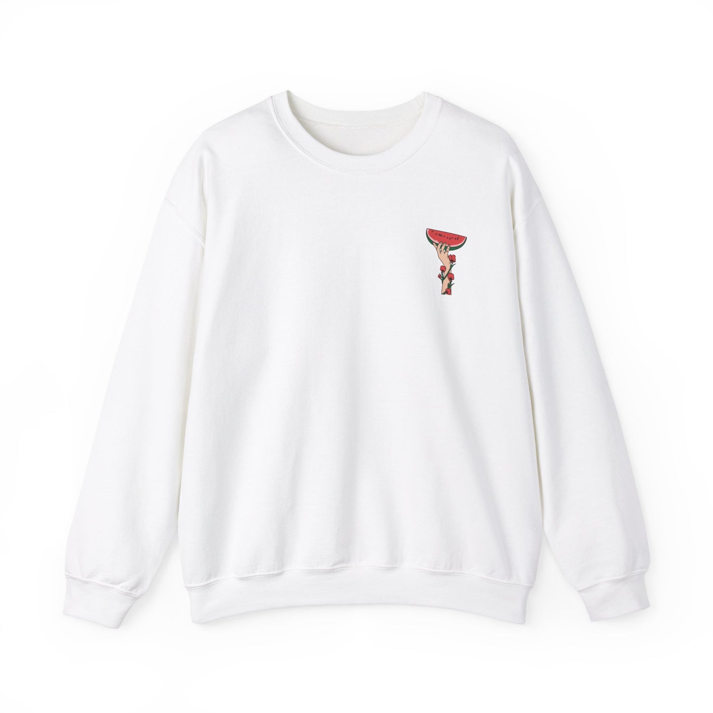 'Palestine' Letters | Watermelon Crewneck