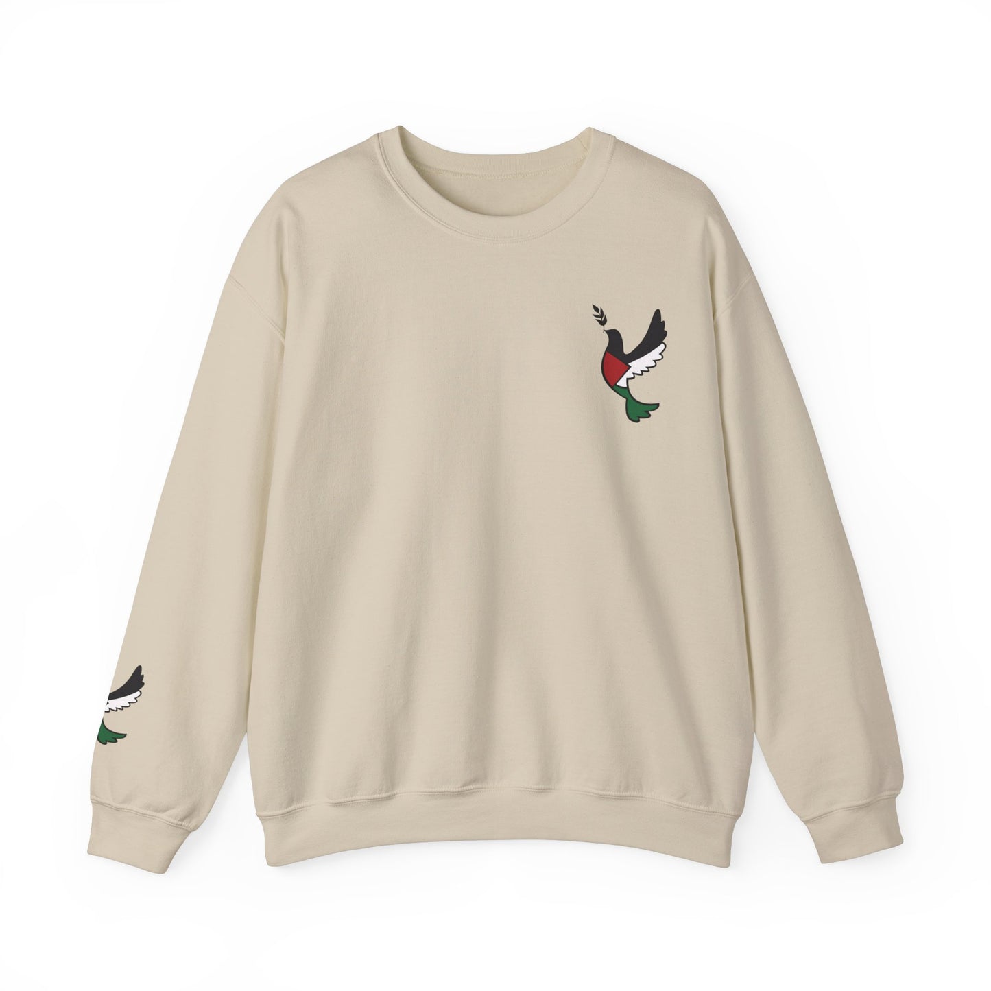 Palestine Freedom Hoodie | Activist Sweatshirt | Solidarity Gift | Bird Symbol of Hope for Palestinians