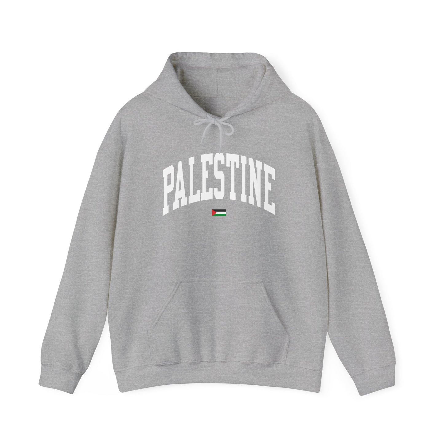 Palestine Sweatshirt | Curved 'Palestine' Design