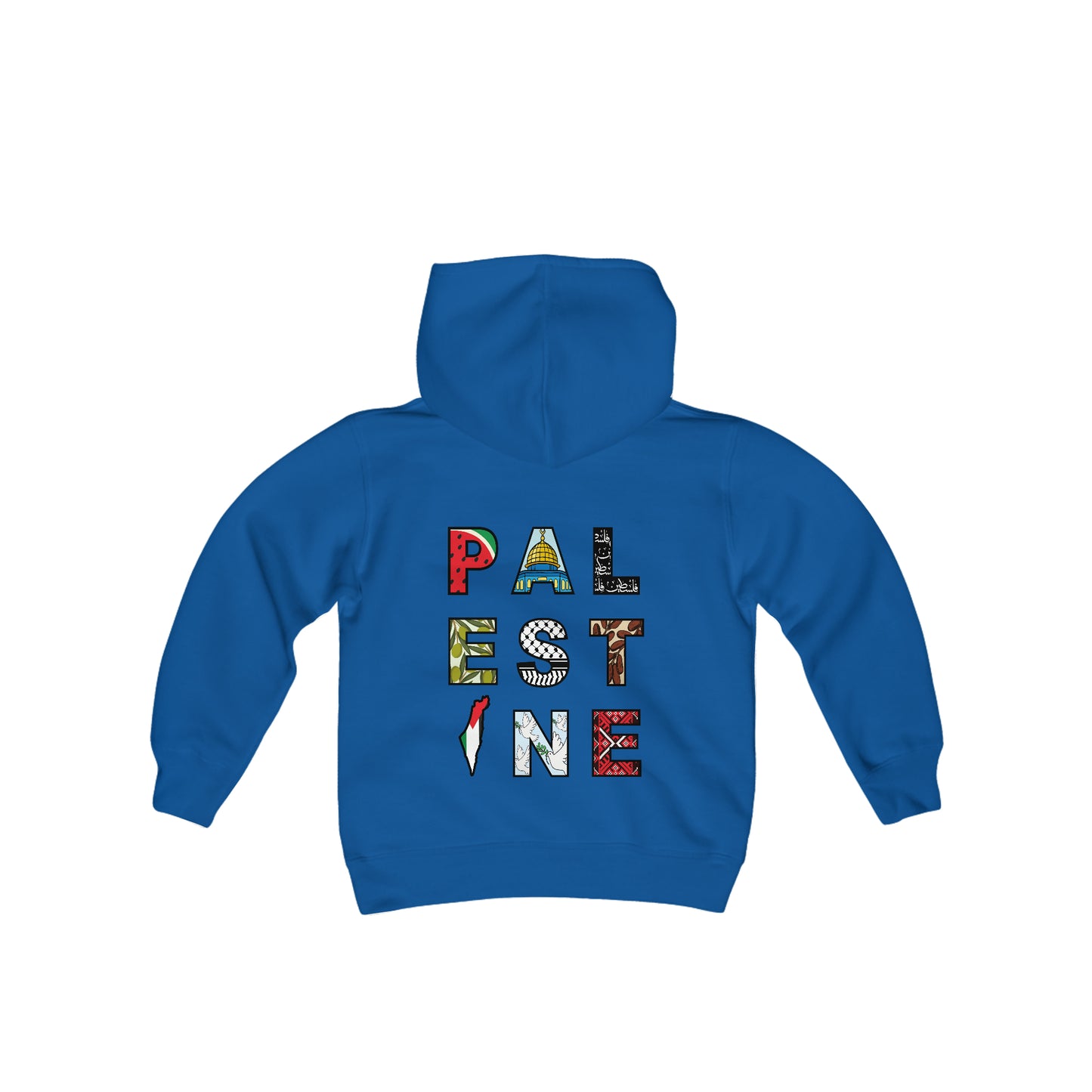 'PALESTINE' Letters | YOUTH Hoodie