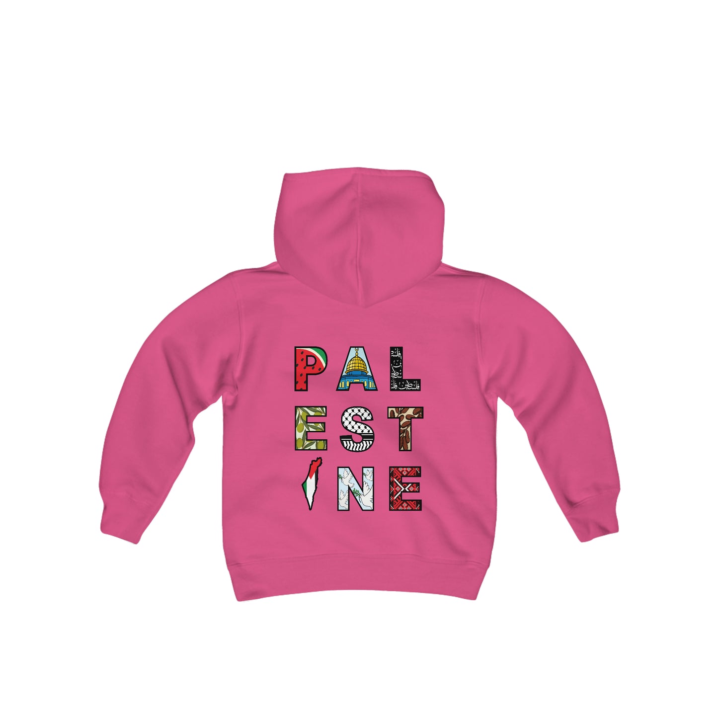 'PALESTINE' Letters | YOUTH Hoodie